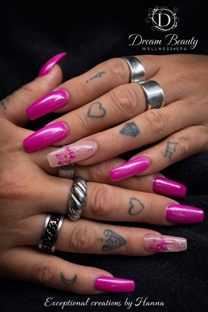 Nail art and beauty work at Dream Beauty Wellness Spa, Toronto