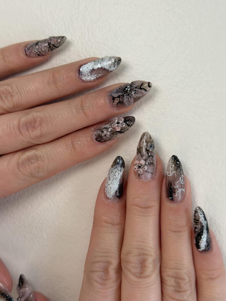Nail art and beauty work at Dream Beauty Wellness Spa, Toronto