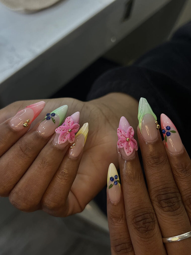 Nail art and beauty work at Dream Beauty Wellness Spa, Toronto