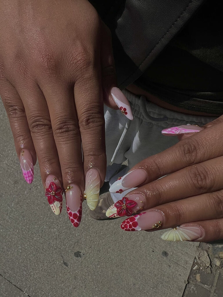 Nail art and beauty work at Dream Beauty Wellness Spa, Toronto