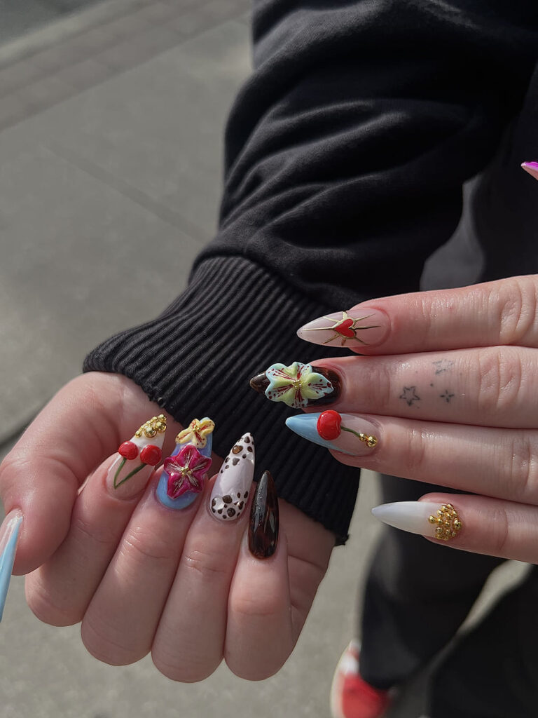 Nail art and beauty work at Dream Beauty Wellness Spa, Toronto