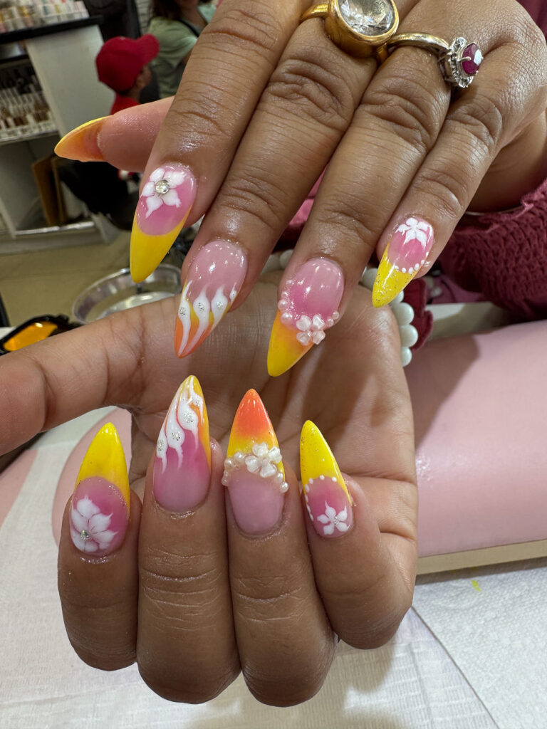Nail art and beauty work at Dream Beauty Wellness Spa, Toronto