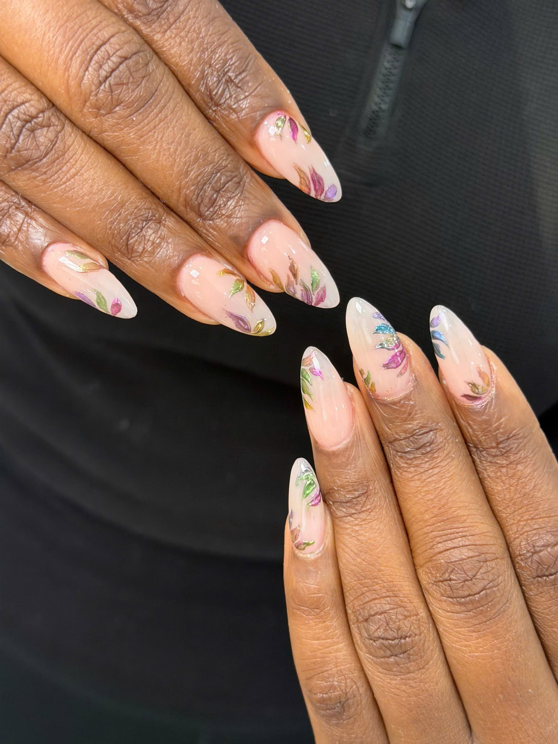 Elegant shellac nails and beauty treatments at Dream Beauty Wellness Spa in downtown Toronto