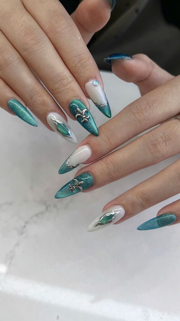 Custom nail art and manicure at Dream Beauty Wellness Spa Toronto