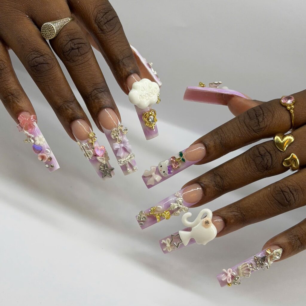 Nail art and beauty work at Dream Beauty Wellness Spa, Toronto