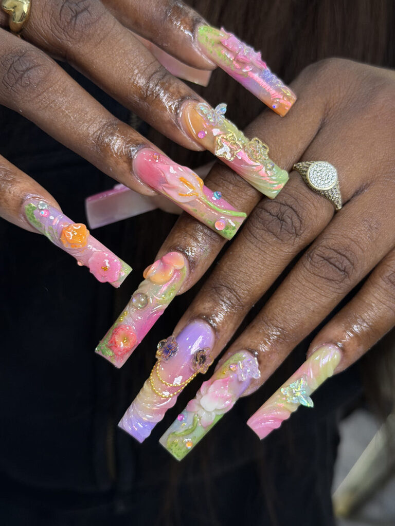Nail art and beauty work at Dream Beauty Wellness Spa, Toronto