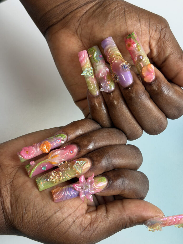 Nail art and beauty work at Dream Beauty Wellness Spa, Toronto