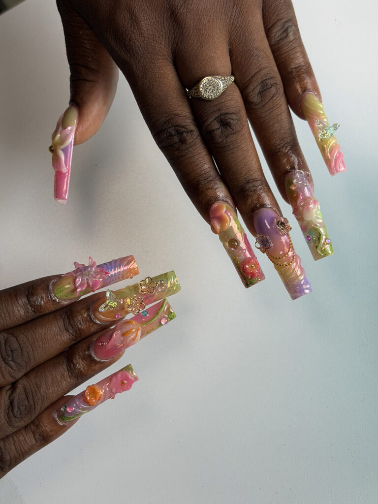 Nail art and beauty work at Dream Beauty Wellness Spa, Toronto