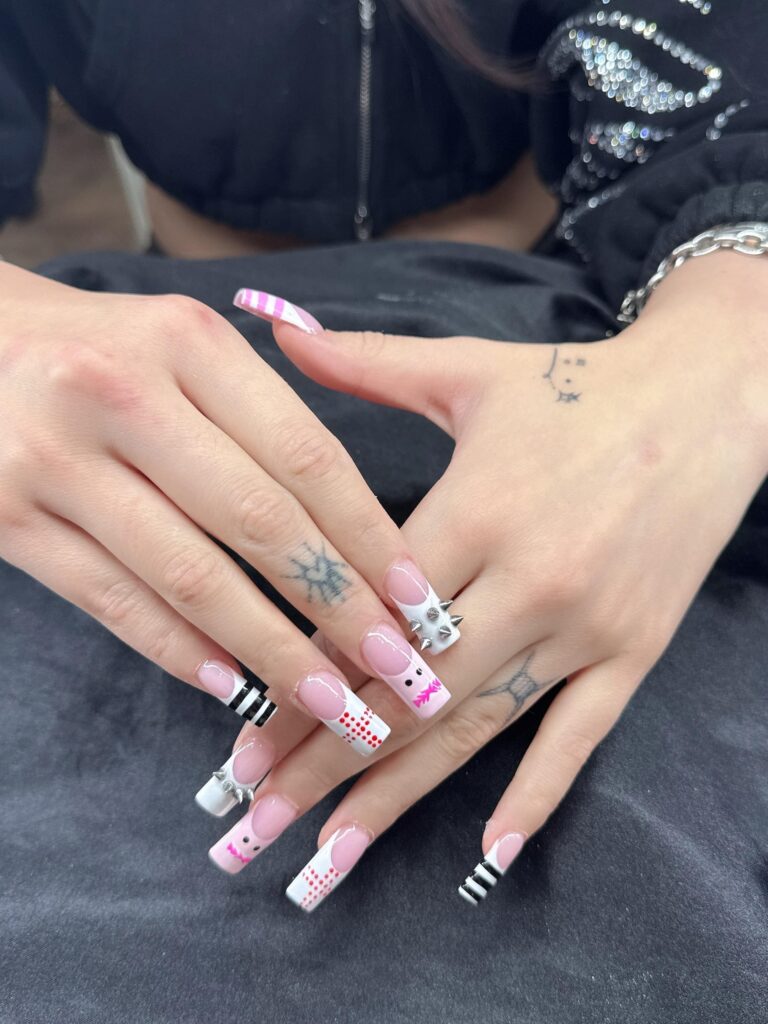 Custom nail art and manicure at Dream Beauty Wellness Spa Toronto