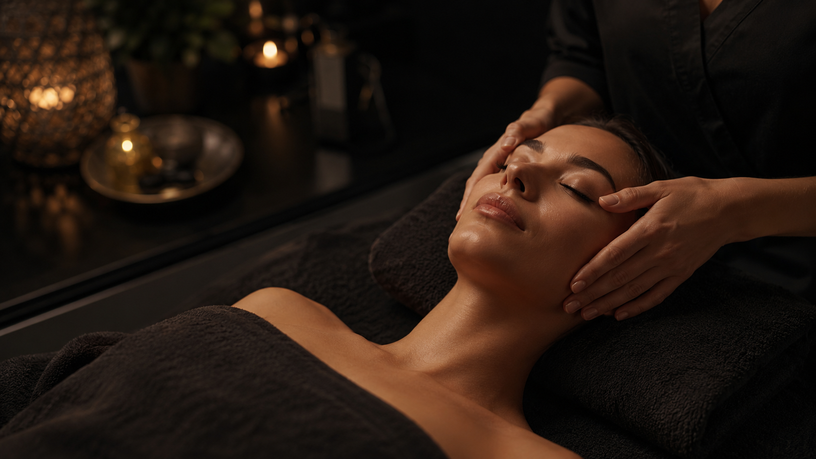 Relaxing treatment room at Dream Beauty Wellness Spa, downtown Toronto
